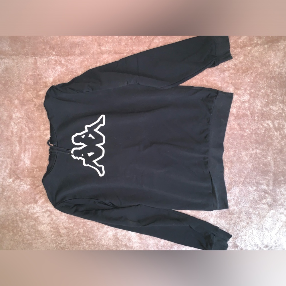 KAPPA Black Sweatshirt Large 🌟